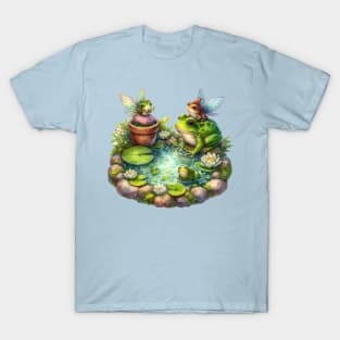 Wise Toad and the Frog Fairies T-Shirt